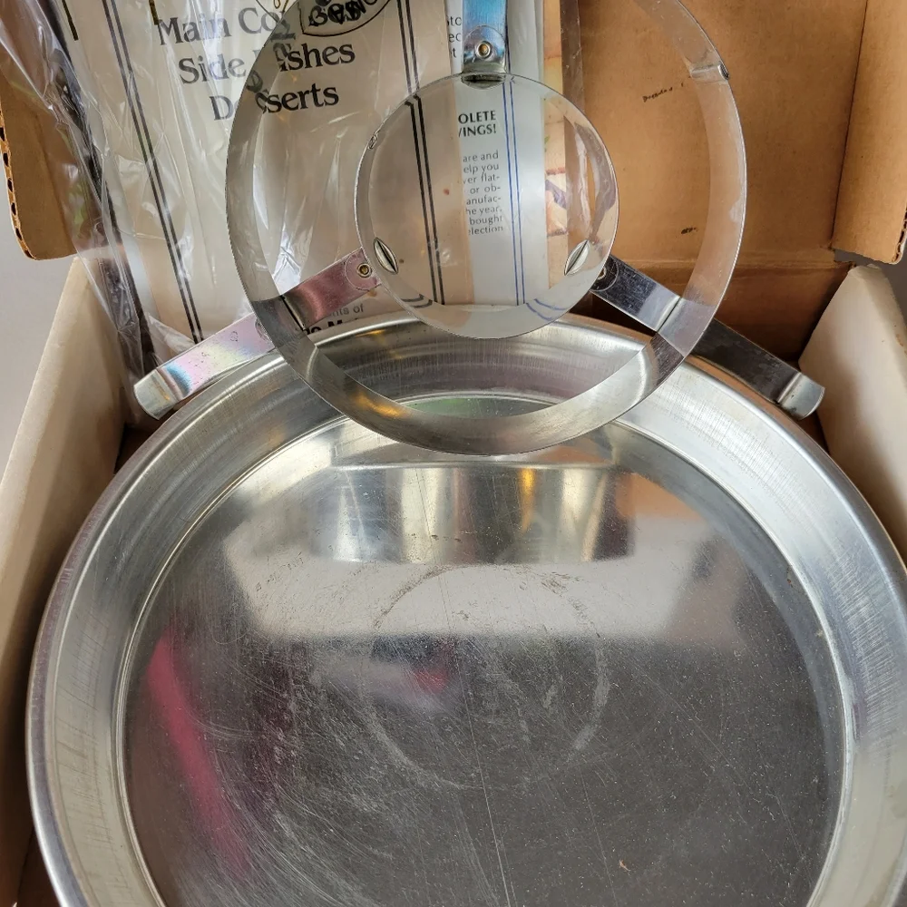 Vintage 1980s Checkerboard Cake Pan Set ~ Chicago Metallic ~ Made in USA